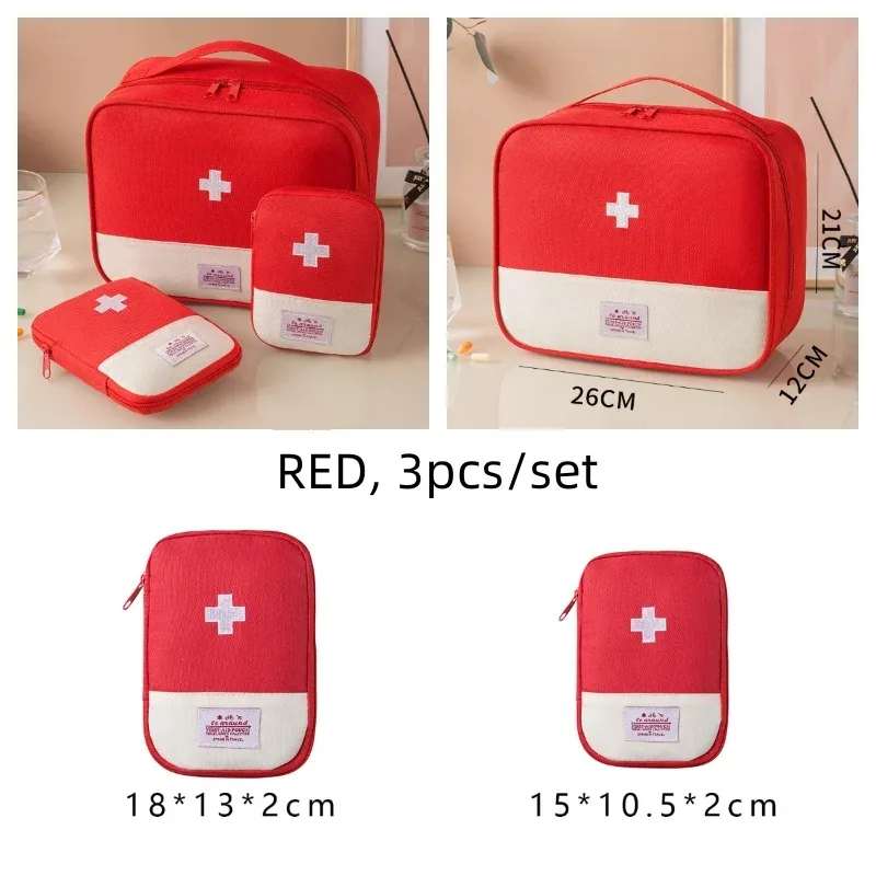 sac médical portable pour voyage d'affaires, kit d'urgence en plein air, petit sac à médicaments portable, sac de rangement à domicile