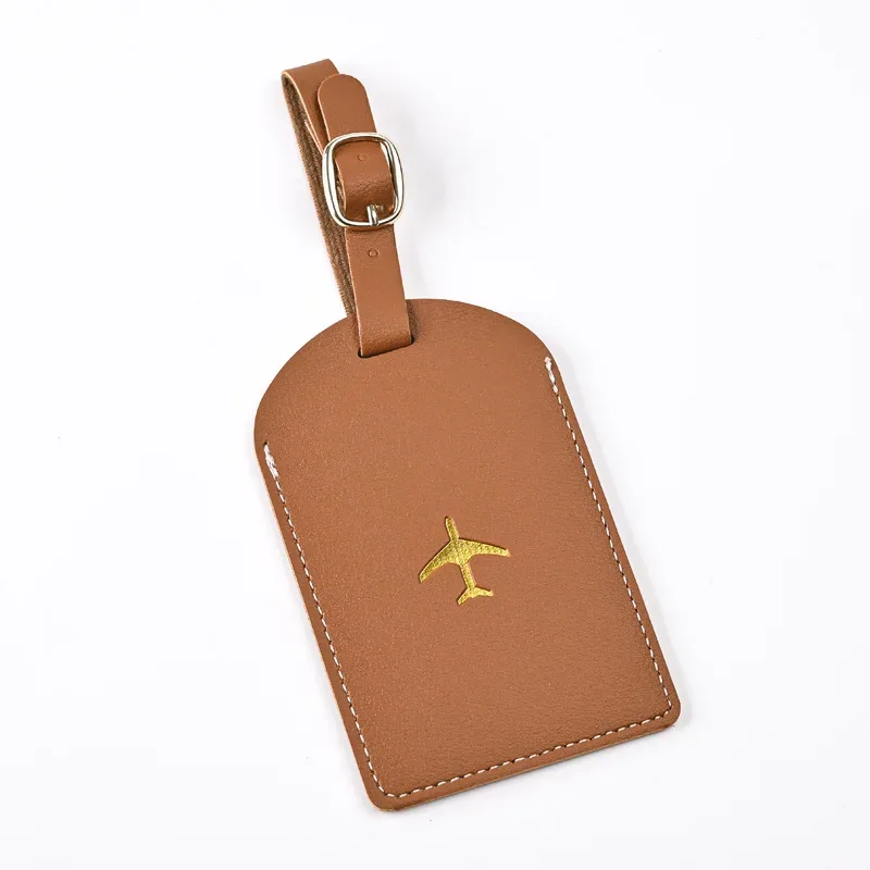 épaissir pu marquage à chaud avion carte d'embarquement étiquette de bagage étiquette de nom de valise étiquettes de voyage étiquettes de bagages accessoires de voyage