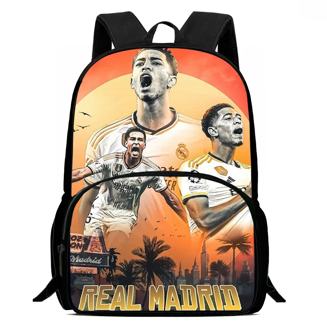 sac à dos cool imprimé b-bellingham pour enfants, sac d'école pour garçons et filles, grande capacité, 15 pouces