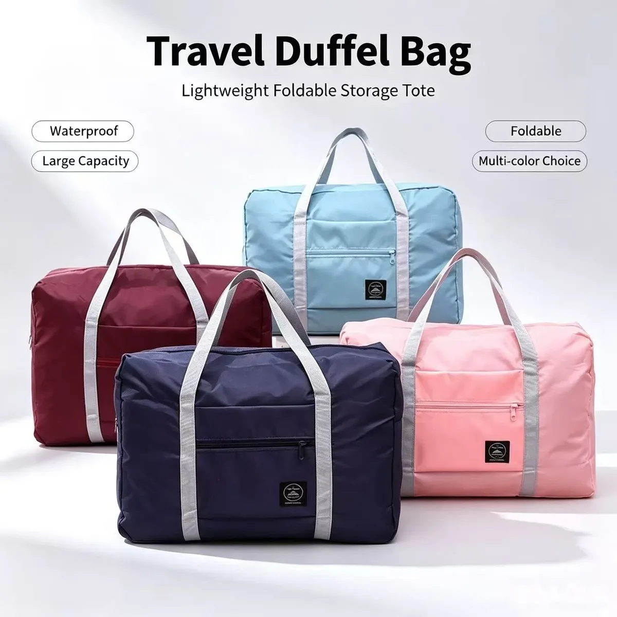 sac de voyage pliable grande capacité, organisateur de vêtements pour valise, sac de rangement pour déménagement, sac à main