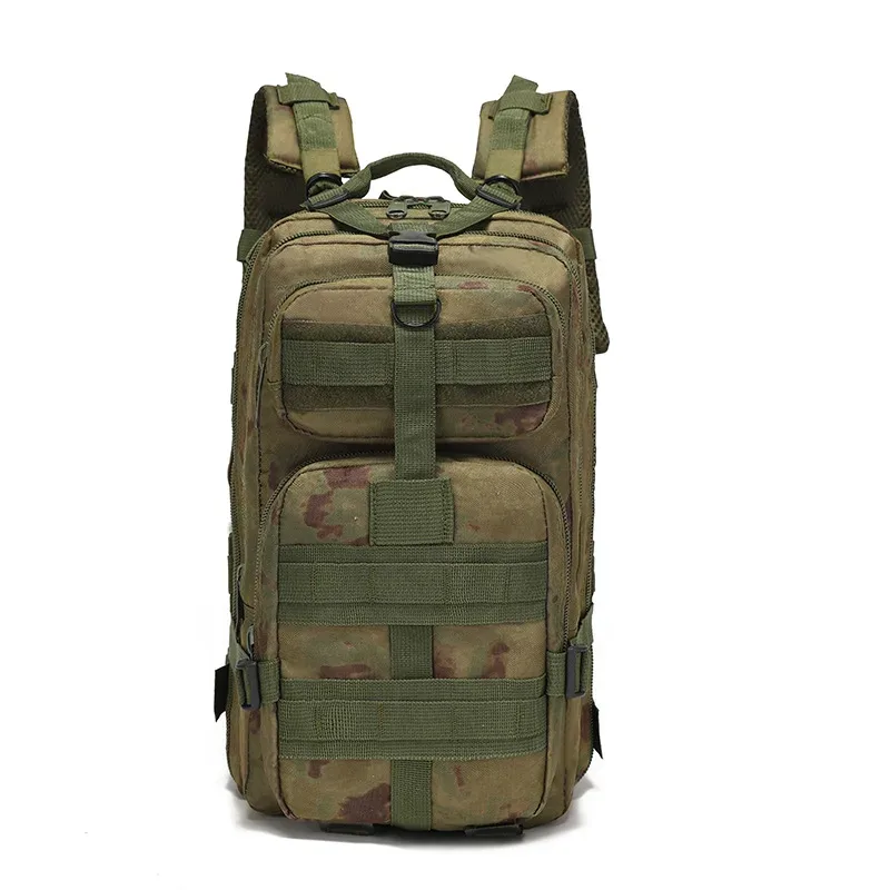 sac à dos tactique classique pour homme, sac de voyage sportif camouflage, sac à dos d'escalade, de chasse, de pêche et de randonnée en nylon, sac 3p