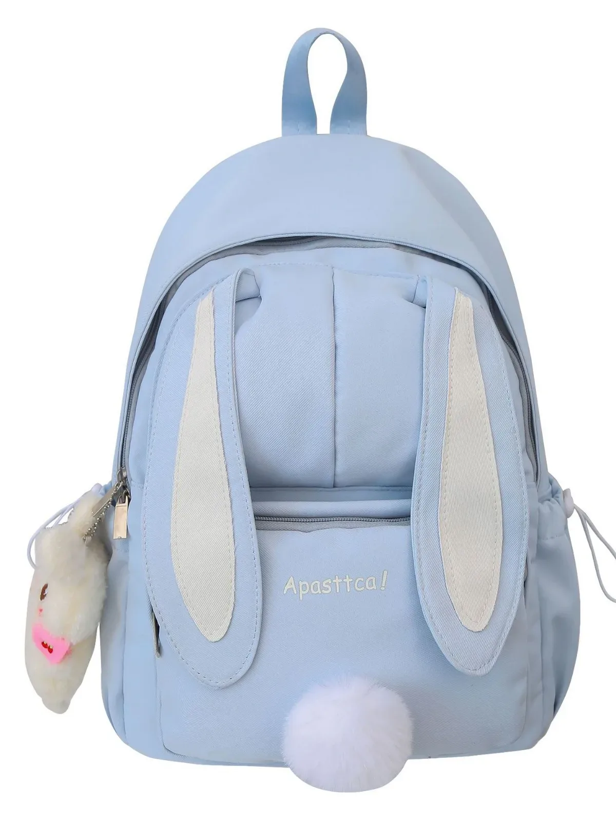 sac à dos pour filles, version coréenne, harajuku, pour lycéennes, style japonais, mignon, avec oreilles de lapin, sac à dos polyvalent pour le campus