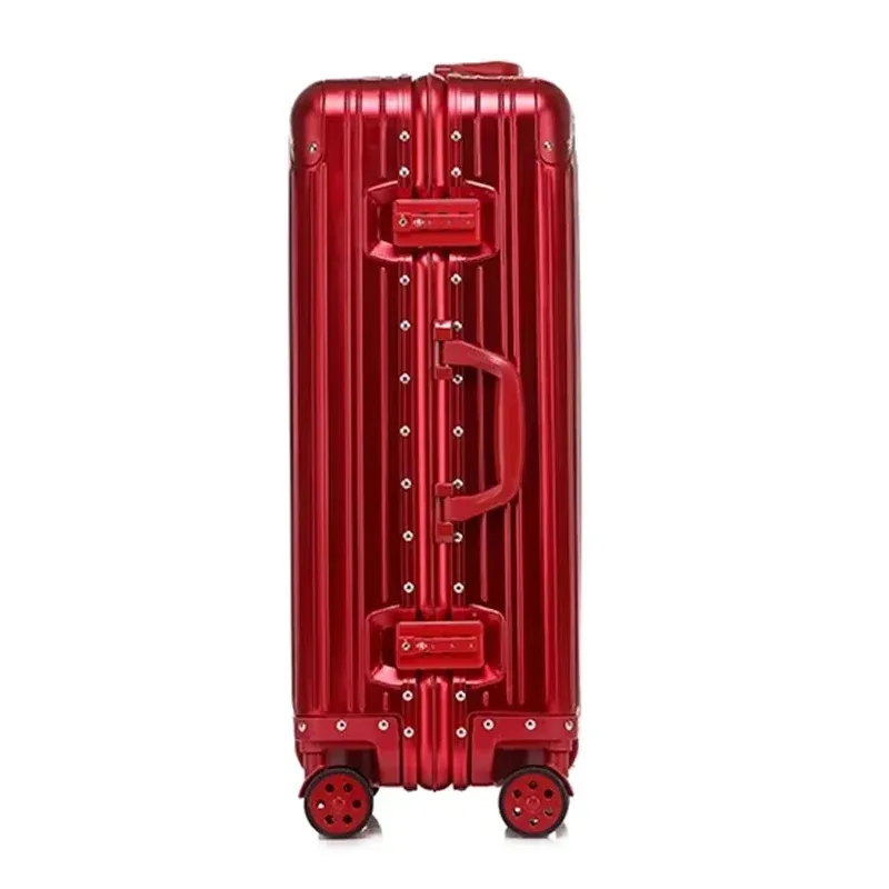 valise colenara 20 "24" 26 "29 pouces en alliage d'aluminium et de magnésium, grande capacité, haute qualité, pour hommes, voyages d'affaires