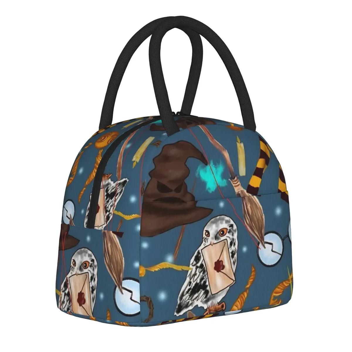 harries movie p-potters magic world sacs à lunch isothermes sac thermique conteneur à lunch sac fourre-tout boîte à lunch pour hommes et femmes travail en plein air