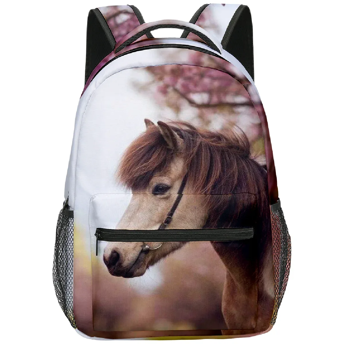 sac dos oxford université cheval licorne dessinanime voyage unisexe polyester pocheint penholder bandoulierearcue jacquard