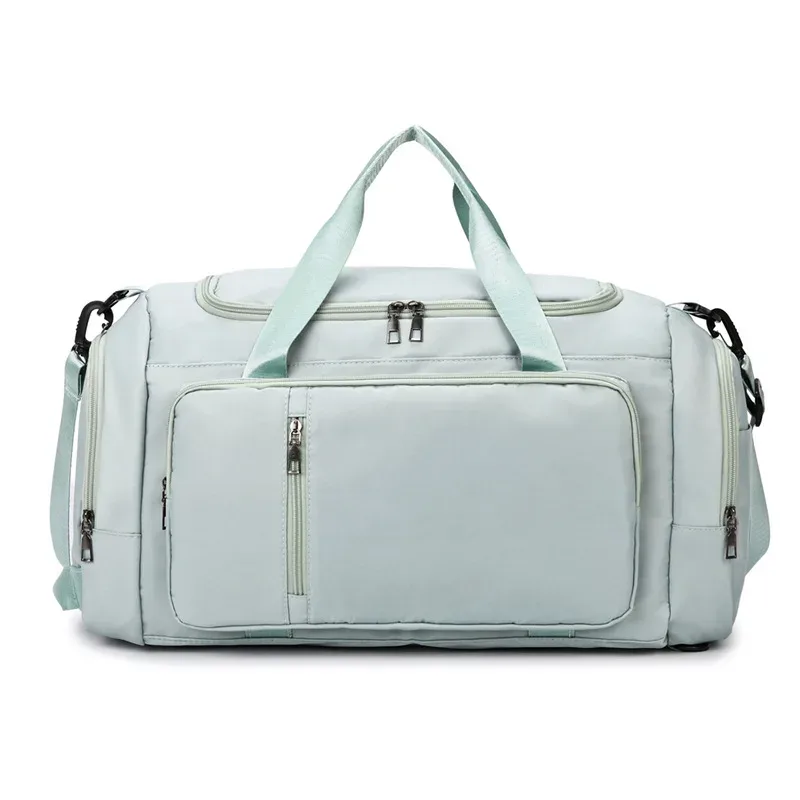 sac à dos multifonction personnalisé avec logo, sac bandoulière pour femme, sac de sport et de fitness pour activités de plein air avec séparation sec/humide