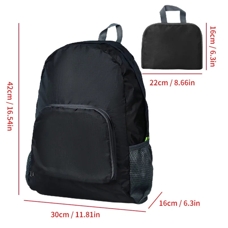 sac à dos pliable de grande capacité, observateur, voyage en plein air, loisirs