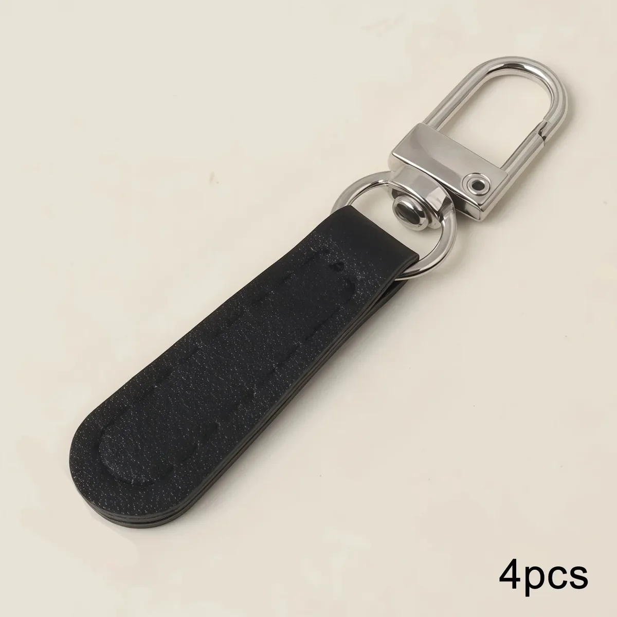 remplacement de traction de fermeture éclair en cuir pu de 4 pièces, attaches d'onglets de fermeture éclair pour sacs à main de bagages sacs à dos