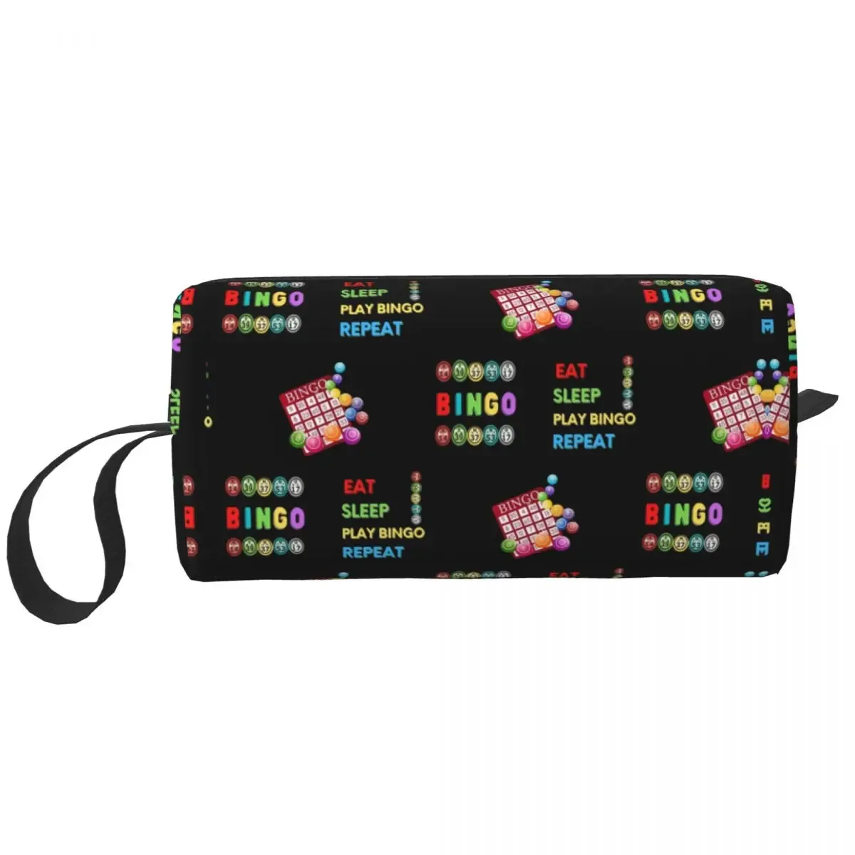 trousse de toilette personnalisée, trousse de voyage, bingo iktoilette, papier kawaii, jeu de maquillage, cosmétique, boîte de rangement de miles pour femme