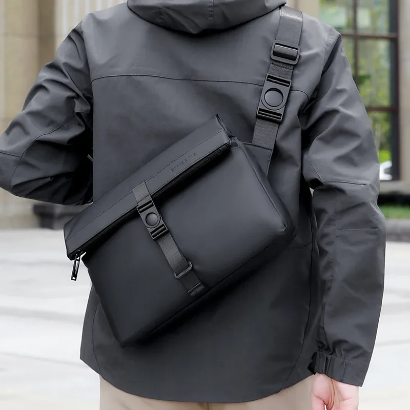 sac bandoulière rétro pour affaires, grande capacité, sacoche pour homme, sac à bandoulière, sac à dos de voyage
