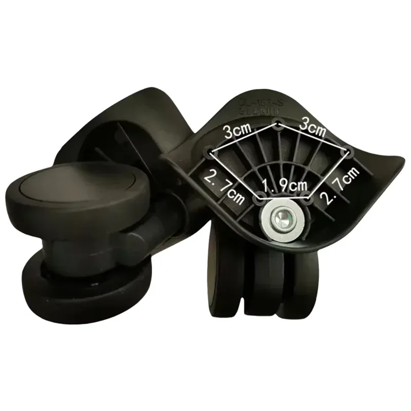 roue de remplacement pour valise de voyage dl-183-s, roue universelle pour valise à roulettes, roulettes pour valise à roulettes.