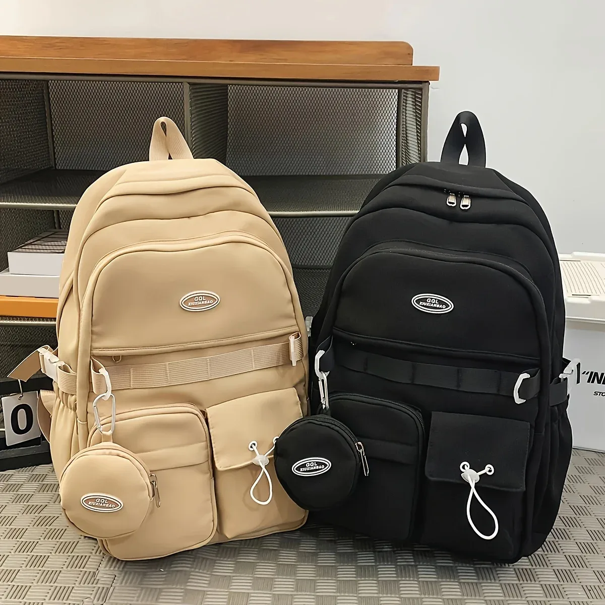 sac à dos simple, grande capacité, pour le sport et les voyages, sac à dos de loisirs pour collégiens, sac à dos de tutorat