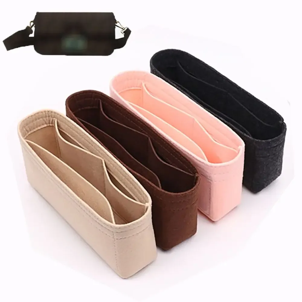 sac d'insertion en feutre durable, sac de rangement, support, sac interne, sac d'organisation portable, organisateur
