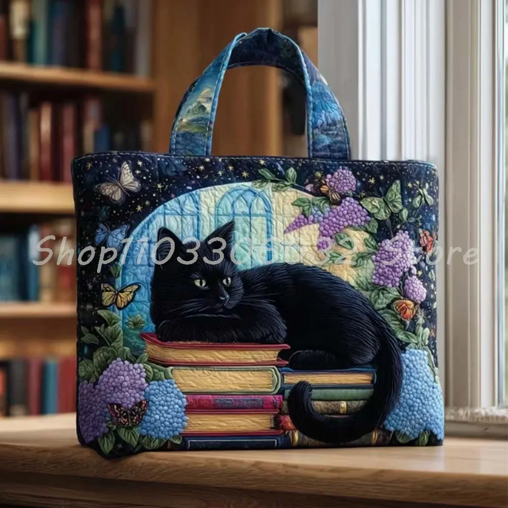 ‌ ‌ sac fourre-tout matelassé 3d imprimé animaux (chat) pour femme et homme, sac de voyage, sac de week-end extérieur 2026