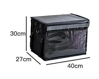 48l sac à dos refroidisseur sac thermo déjeuner pique-nique boîte isolé sac de glace fraîche voiture frais livraison de nourriture sacs thermiques réfrigérateur