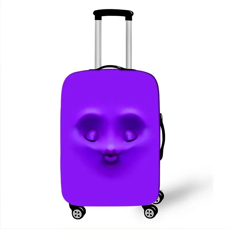 juste de bagage élastique pour voyage, housse anti-poussière, housse de protection, étui à bagages, housse de valise, expression amusante, 18-32