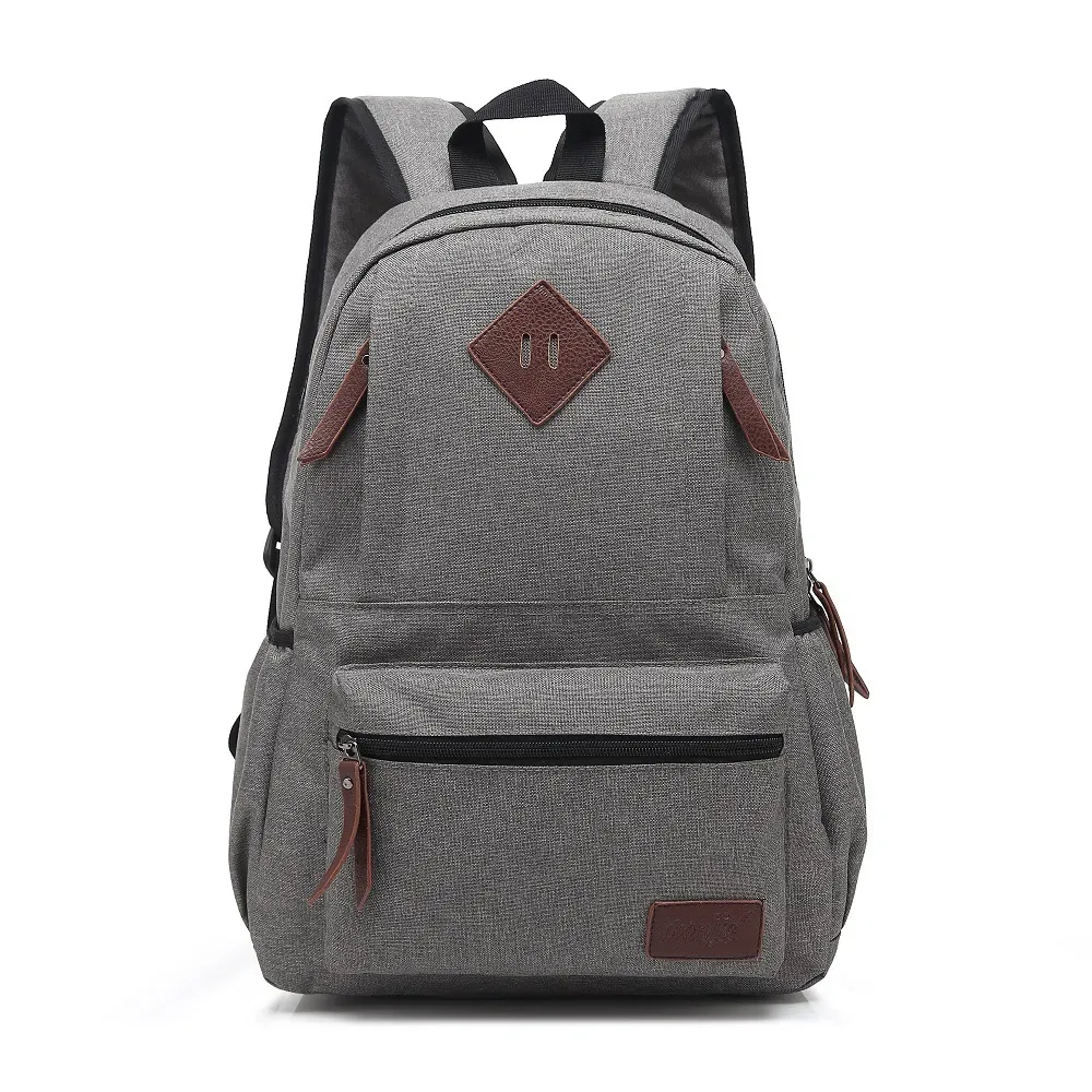 sac à dos oxford monochrome unisexe pour hommes et femmes, sac de voyage en toile simple, sacs à dos pour ordinateur portable, nettoyage scolaire, étudiants, mode, grande capacité