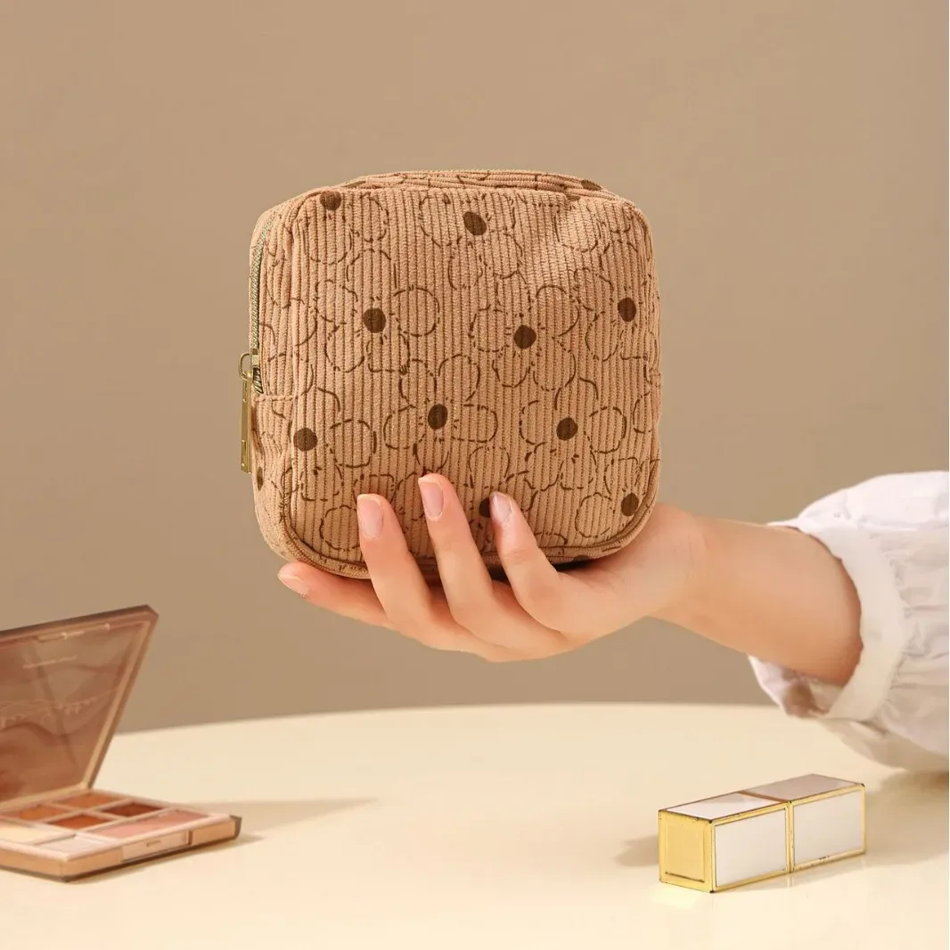 pochette de rangement mini pour maquillage et cosmétiques, étui pour rouges à lèvres et serviettes hygiéniques, sacs de voyage organisateurs pour femmes, petite pochette 2026