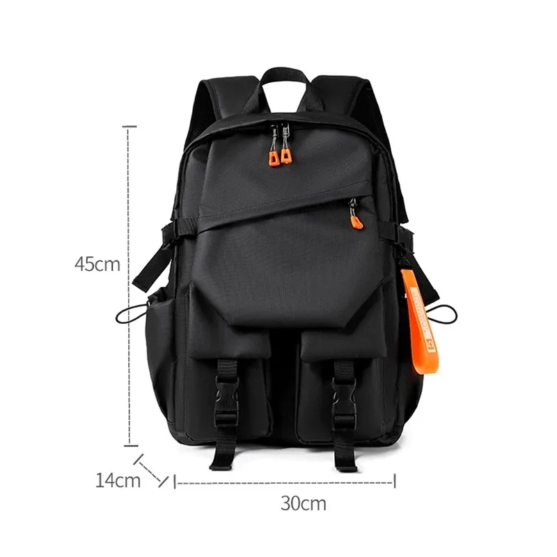 sac à dos de luxe pour hommes, sac à dos pour ordinateur portable de haute qualité 15.6 pouces, sac de voyage étanche de grande capacité, sacs à dos d'école à la mode pour hommes