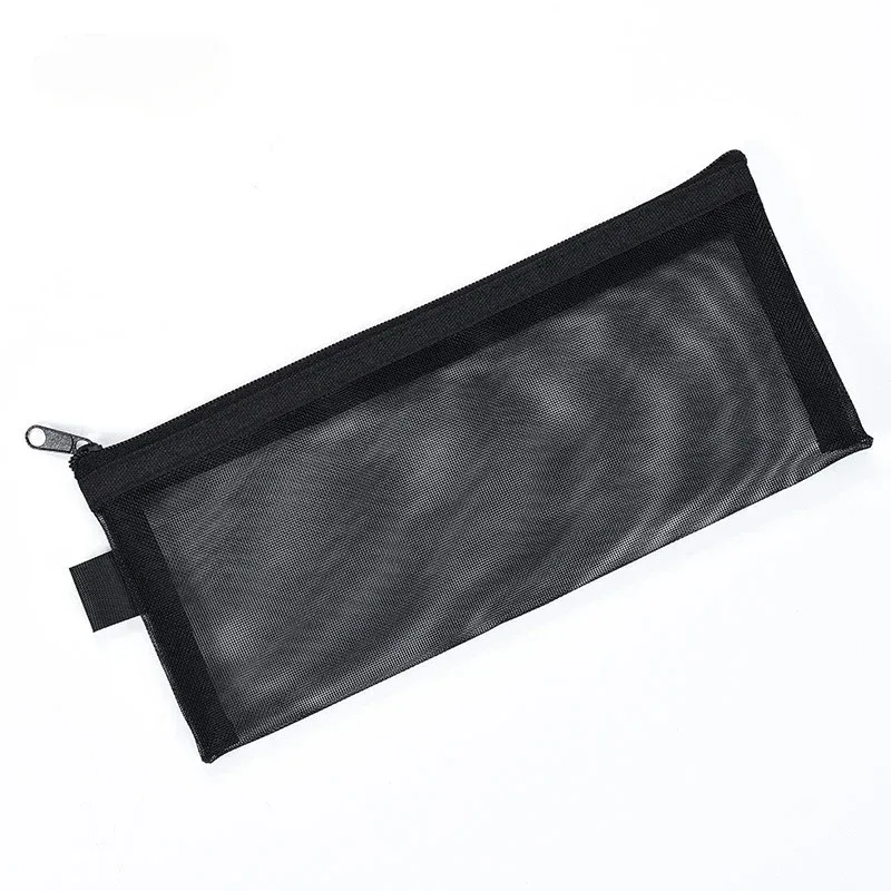 organisateur de cosmétiques, trousse de toilette, brosse de maquillage, étui de voyage, pochette en maille à fermeture éclair pour femmes et hommes, outils de beauté