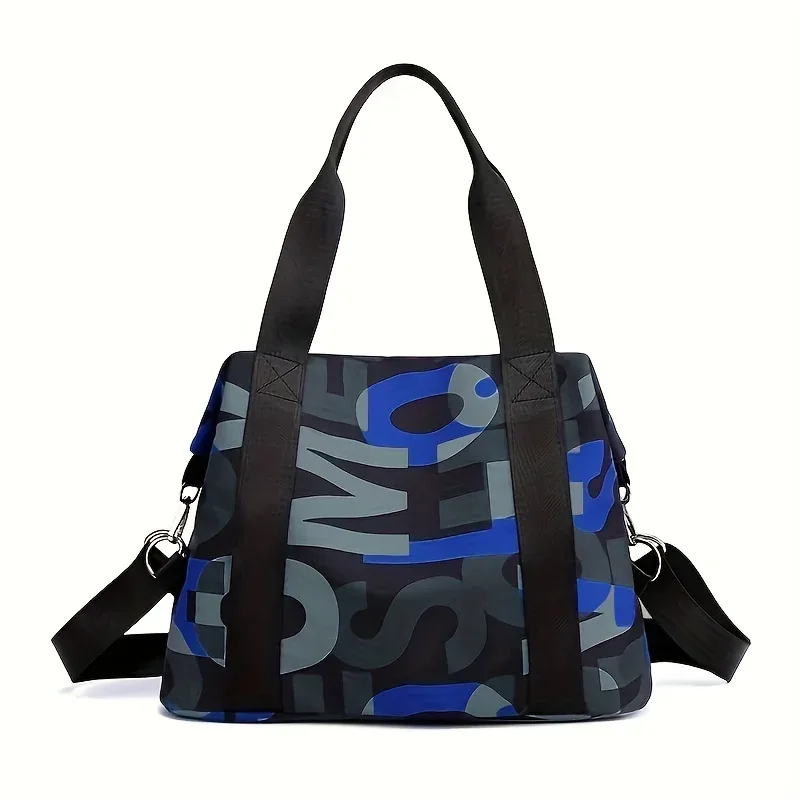 sac à main tendance en nylon pour femmes, grande capacité, sacs à bandoulière, fourre-tout en tissu oxford, sacs à main de voyage en plein air