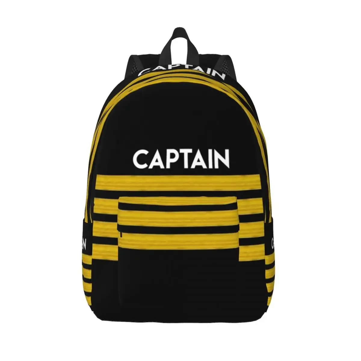 personnalisé pilote capitaine rayures voyage toile sac à dos hommes école ordinateur portable bookbag aviation avion collège étudiant sac à dos sacs