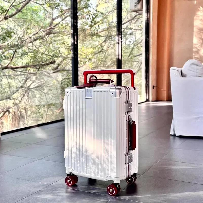 bagage à poignée télescopique à tube large pour femmes, valise à main de 20 pouces, nouveau style 2025, 2025