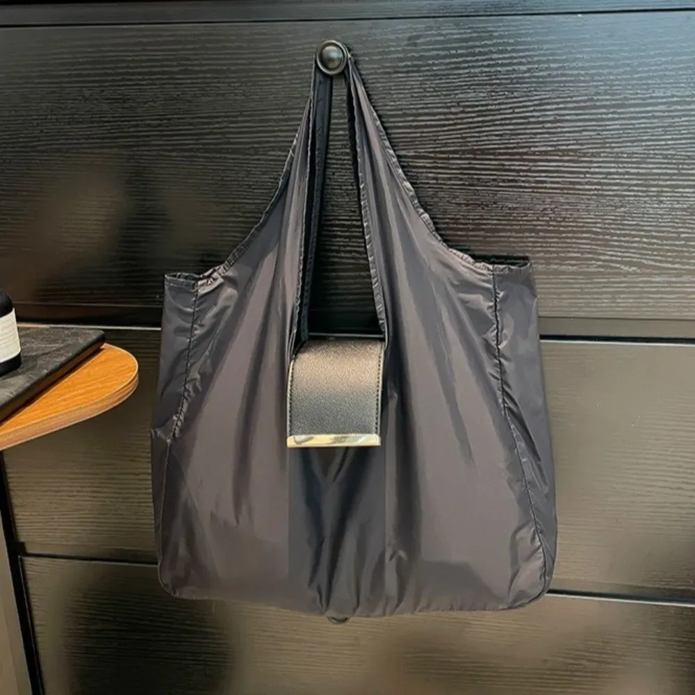 nouveau mini sac fourre-tout pliable et extensible pour supermarché, sac écologique réutilisable avec porte-clés, sac de courses pour les voyages