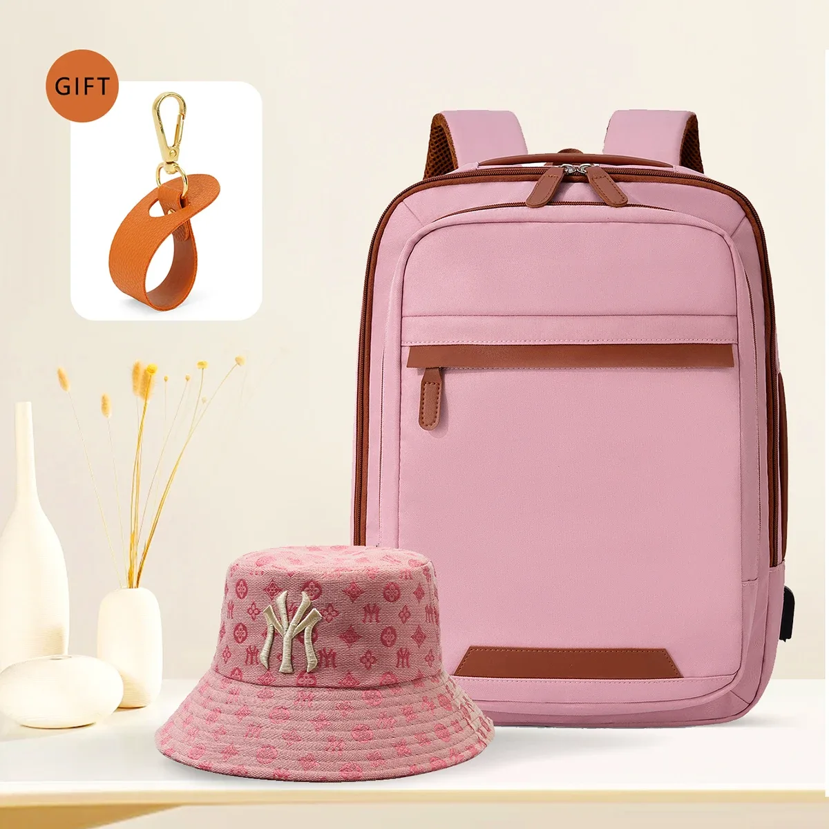 sac à dos étanche pour hommes, rechargeable par usb de haute qualité, grand sac à dos pour ordinateur portable, sac d'école unisexe pour jeunes