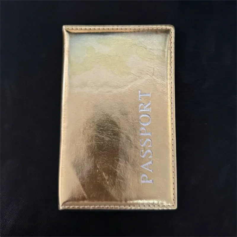 porte-passeport en cuir pu tendance pour femmes et hommes, étui à cartes de voyage pour couple, portefeuille unisexe, porte-cartes pour filles