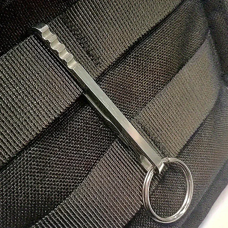 porte-outils en acier inoxydable, porte-clés multifonctionnel, mousqueton, pince à billets, boucle de sac à dos, accessoires essentiels pour le camping en plein air