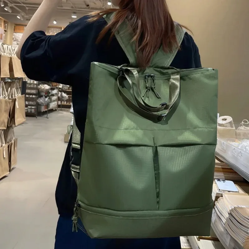 sac à dos en nylon unisexe y2k de grande capacité, sac de sport imperméable pour hommes, sac à dos de voyage décontracté pour femmes, sacs d'école tendance, sac à main de loisirs