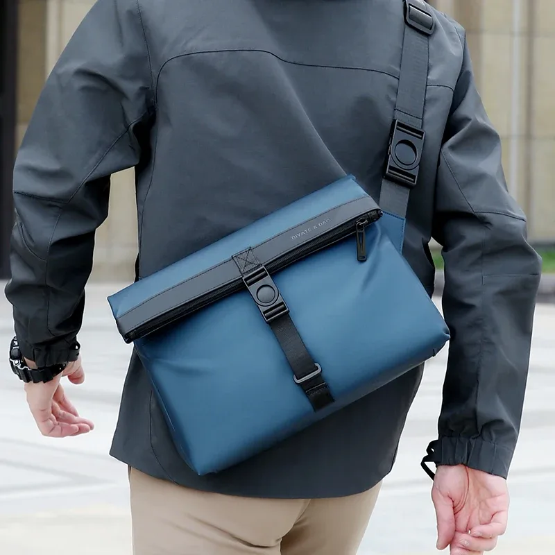 sac bandoulière rétro pour affaires, grande capacité, sacoche pour homme, sac à bandoulière, sac à dos de voyage