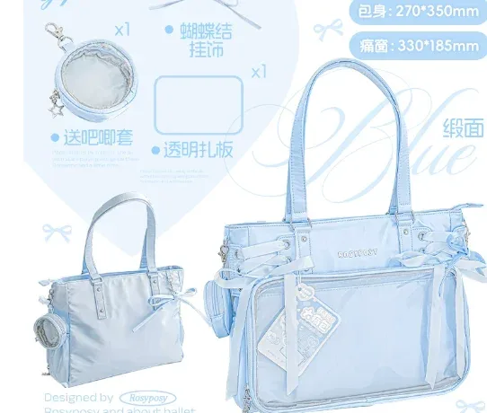 lolita – sac à main en relief pour femmes, doux et mignon, lettres d'été, grande capacité, sac anti-douleur pour filles, sacs à dos décontractés en satin violet clair