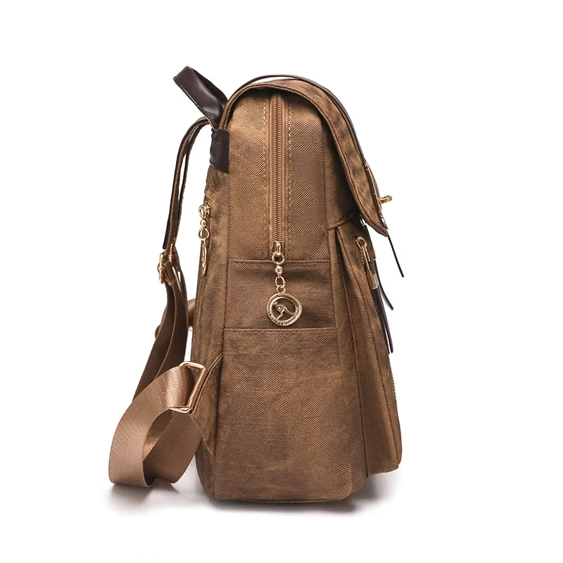 sac à dos en cuir de haute qualité, sac à dos de voyage de luxe pour femme, sac à bandoulière décontracté multifonctionnel, sacs d'école pour filles sac 2026