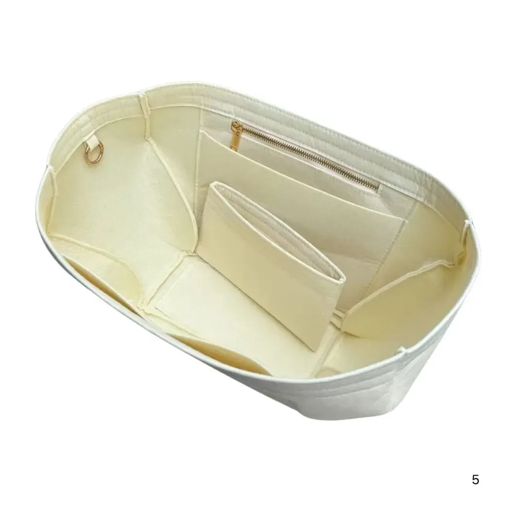 pour sac intérieur organisateur liner cyme mini, pochette de rangement pour organiser et maintenir la forme, insert de sac à main cyme mini