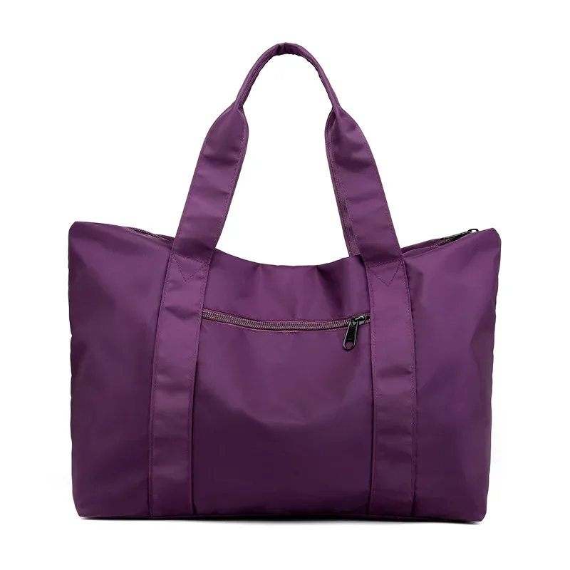 sac de voyage portable de grande capacité pour femmes, sac à roulettes tendance, sac de loisirs étanche, sac à bagages courte distance, sac universel