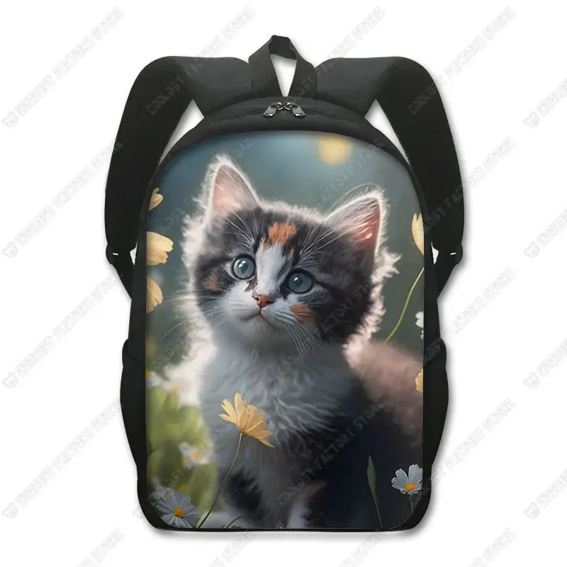sac à dos chat mignon chat persan/siamese, sacs d'école pour enfants pour adolescents, chat britannique écossais, sacs à dos pour ordinateur portable, sac de livre chaton