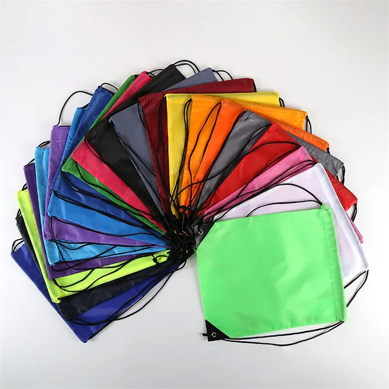 sac à dos à cordon de proximité avec bande de coulée, sacs à bandoulière, sac en vrac pour l'école, le yoga, le sport, la salle de sport, le voyage, 1pc