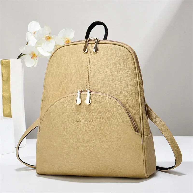 traveasy-sac à dos étanche en cuir pu pour femme et fille, sacoche d'école de marque à la mode, pour document de bonbons, voyage, initié