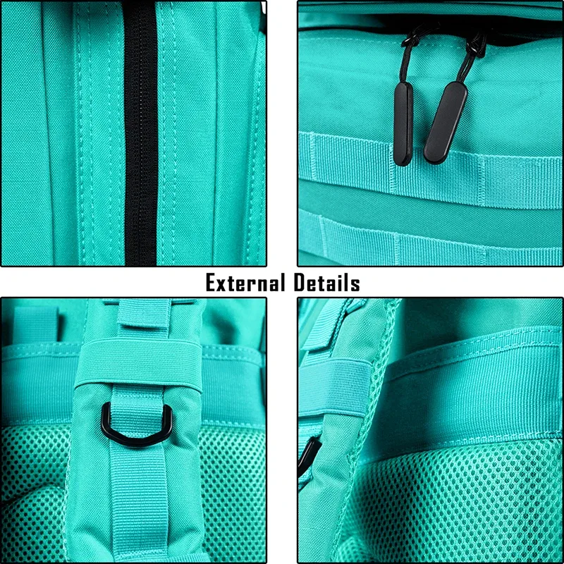 sac dos oxford université imperméable multicouche classique tactique unisexe grande capacité randonnée camping sport bureau salle sport