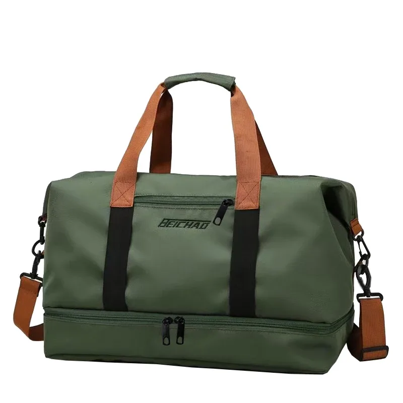 sac de voyage oxford de haute qualité, sac de sport portable, bandoulière amovible pour week-end, sport et déplacements professionnels