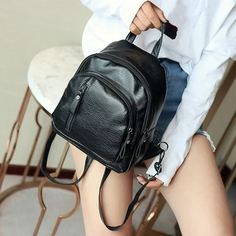 sac à dos classique imperméable grande capacité tendance pour femme, sac d'école pour ordinateur portable, sac de voyage mignon pour fille, sac à dos décontracté quotidien