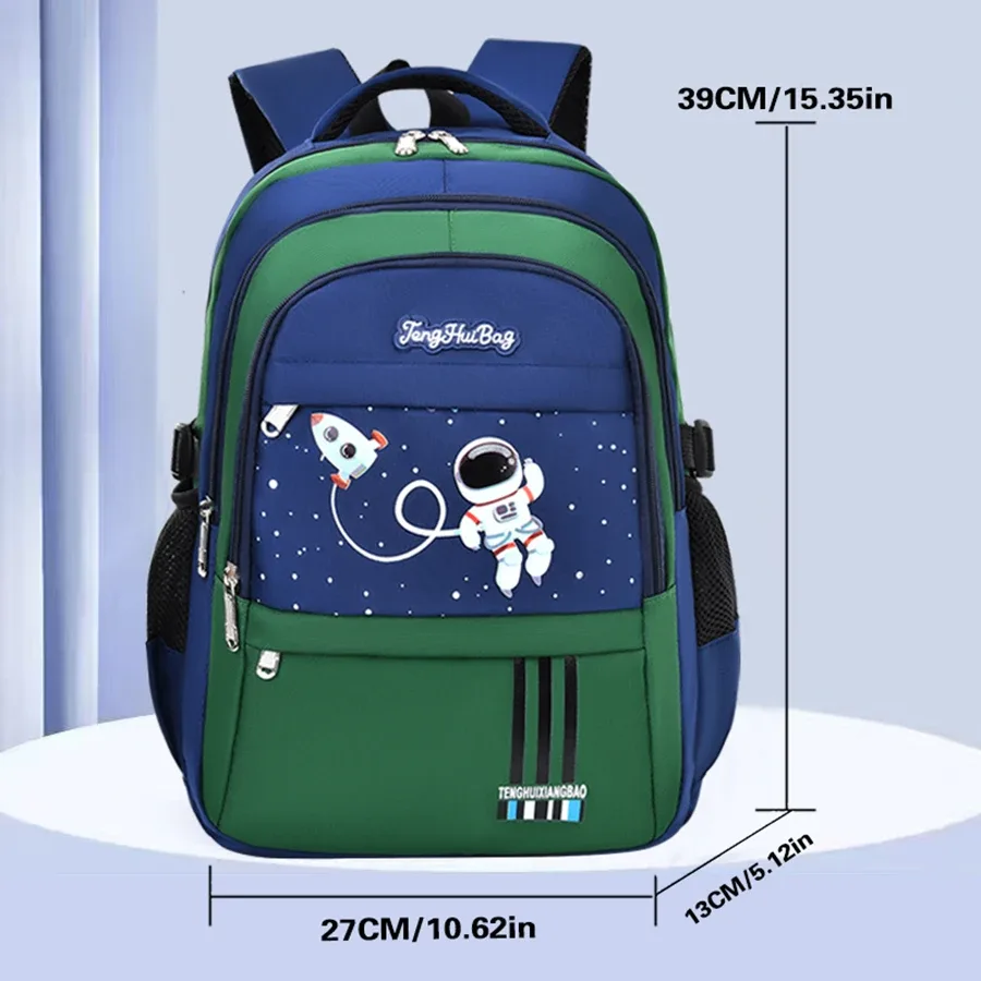 élèves du primaire cartable garçons 1,2,3,4,5,6 années 6-12 ans astronaute épaule sac à dos pour ordinateur portable étanche wea
