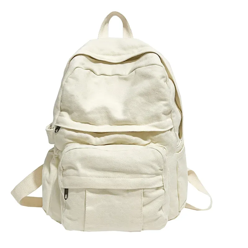 fille tissu sac d'école nouvelle mode étudiant vintage femmes sac à dos toile femme pochette d'ordinateur voyage kawaii dames sac à dos