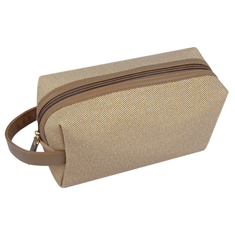 sac à main simple et tendance de grande capacité, trousse de maquillage portable, sac de rangement pour articles de toilette de voyage, sacs cosmétiques imperméables, organisateur