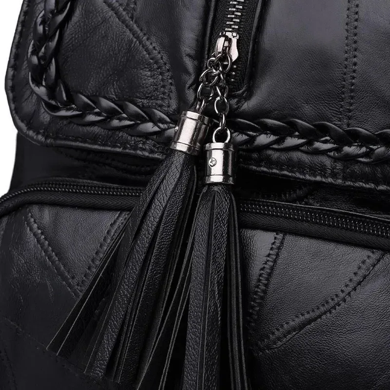 mode femmes sacs à dos en cuir pu femme vintage sac à dos pour filles sac d'école voyage sac à dos sac à main sac à bandoulière