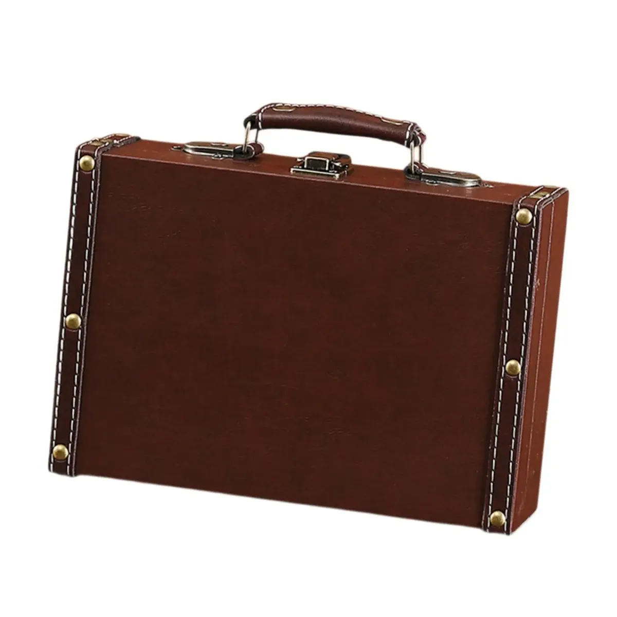valise antique, coffres à l'ancienne, accessoires photo, boîte de rangement décorative, coffre-valise, valise de voyage pour fêtes, voyages et maison