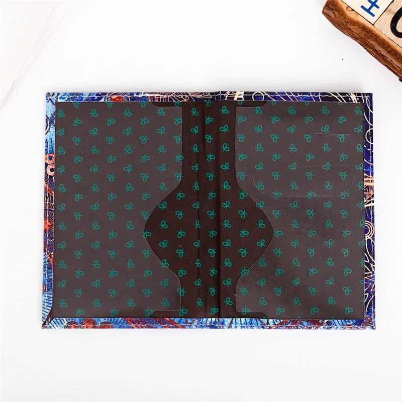 portefeuille de voyage en cuir pu pour hommes et femmes, couverture de passeport, étui de haute qualité, porte-passeport paysage, ciel étoilé, mode