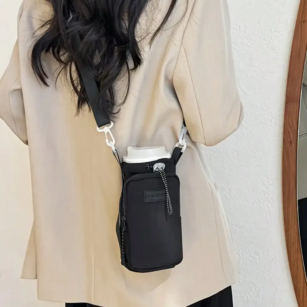 pochette de bouteille d'eau pour tasse stanley 40oz/20oz/30oz, sac d'extérieur avec sangle, petite valise pour cartes, portefeuille, écouteurs